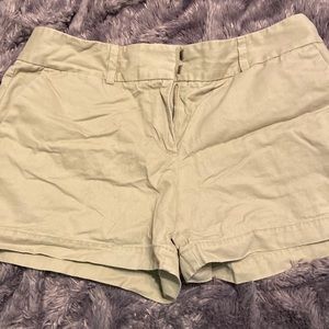 Women khaki shorts
